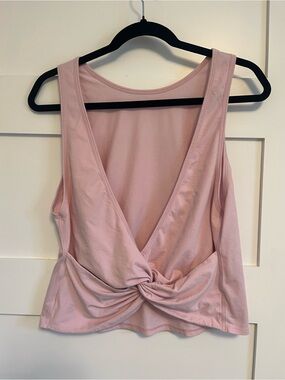 lululemon athletica Dusty Pink Twist Tank